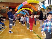 新一年生の入場の様子